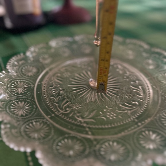 Elegant Glass Serving Tray with Handle - Picture 5 of 5